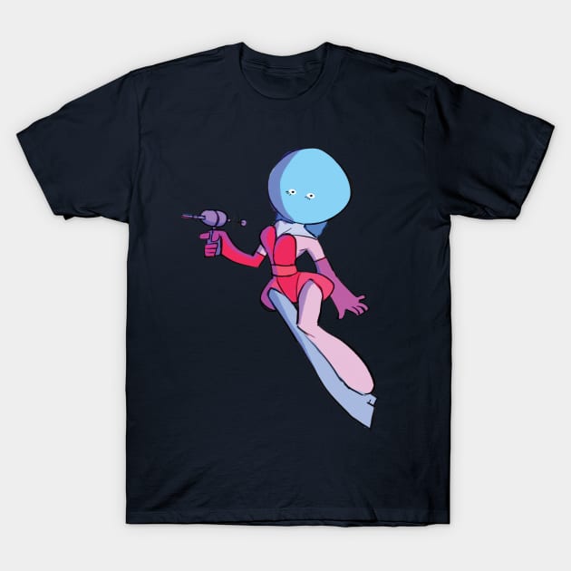 Space Girl T-Shirt by Cute